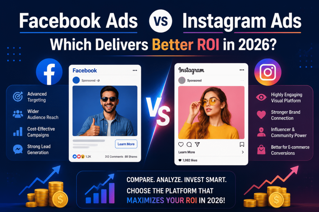 Facebook Ads vs Instagram Ads: Which Delivers Better ROI in 2026?