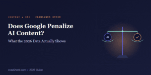 Does Google Penalize AI-Generated Content in 2026? What the Data Actually Shows