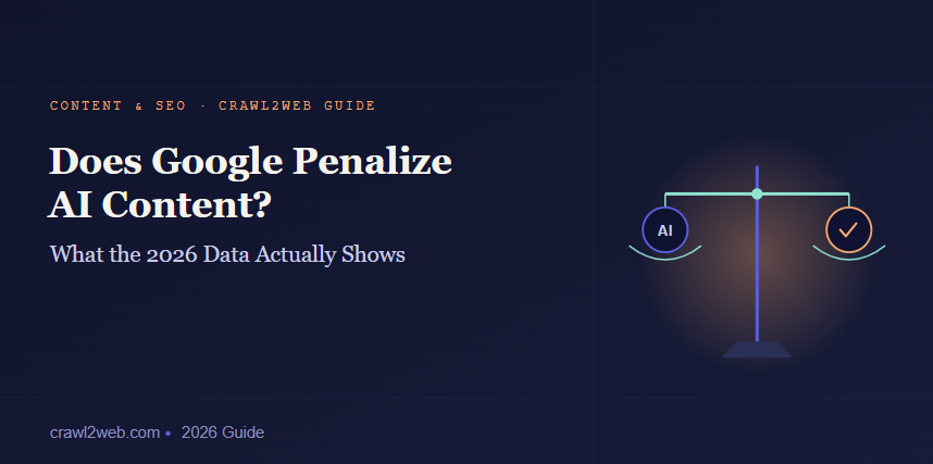 Does Google Penalize AI-Generated Content in 2026? What the Data Actually Shows