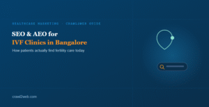 SEO & AEO for IVF Clinics in Bangalore: How Patients Are Actually