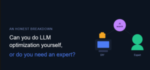 Can You Do LLM Optimization Yourself, or Do You Need an Expert? An Honest Breakdown